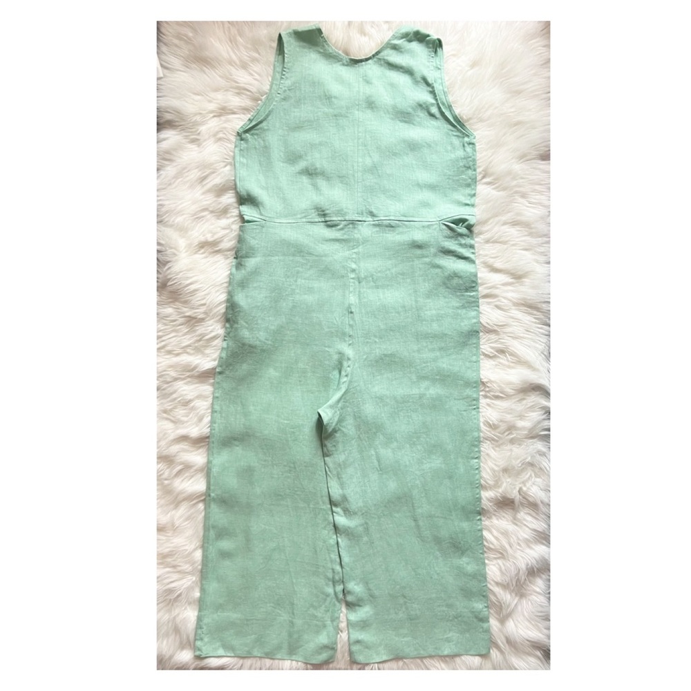 New! Back Beat Co. “Brooklyn” Reversible Linen Jumpsuit - Picture 9 of 11